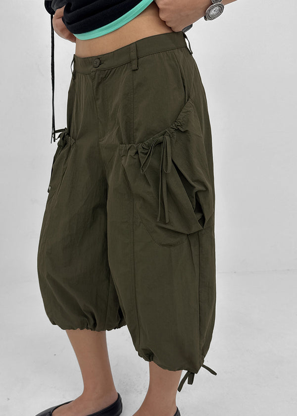[MADE] Curid Nylon String Bermuda Pants