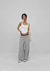 [MADE] Copet Seam Two-Way Banding Pants (Set Available)