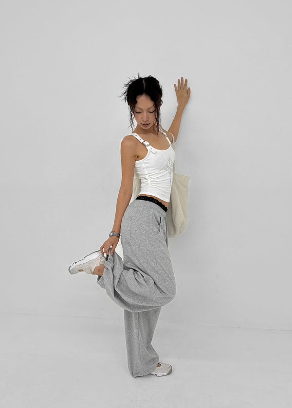 [MADE] Copet Seam Two-Way Banding Pants (Set Available)