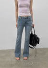 [MADE] Sion Low-Waist Bootcut Denim Pants