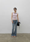 [MADE] Sion Low-Waist Bootcut Denim Pants