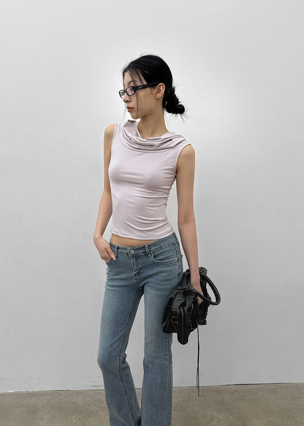 [MADE] GT Off-Shoulder Sleeveless Top (Set Available)