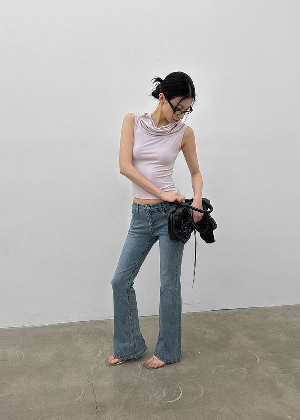 [MADE] GT Off-Shoulder Sleeveless Top (Set Available)