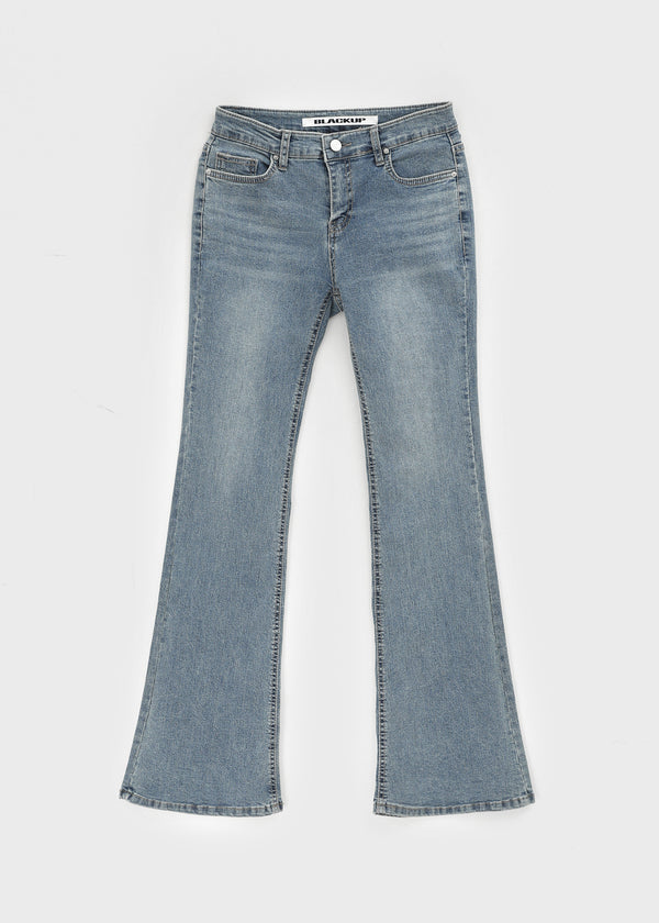 [MADE] Sion Low-Waist Bootcut Denim Pants