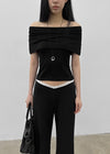 [MADE] GT Off-Shoulder Sleeveless Top (Set Available)