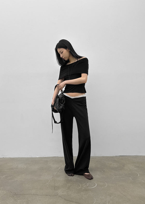 [MADE] GT Off-Shoulder Sleeveless Top (Set Available)