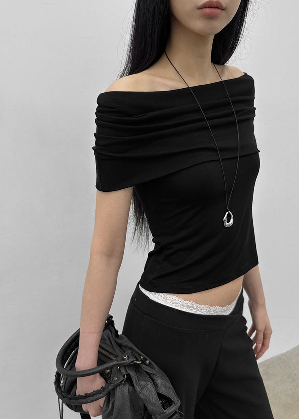 [MADE] GT Off-Shoulder Sleeveless Top (Set Available)