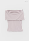[MADE] GT Off-Shoulder Sleeveless Top (Set Available)