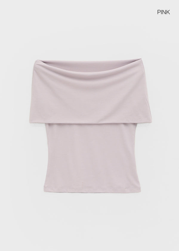 [MADE] GT Off-Shoulder Sleeveless Top (Set Available)