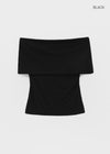 [MADE] GT Off-Shoulder Sleeveless Top (Set Available)