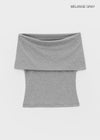 [MADE] GT Off-Shoulder Sleeveless Top (Set Available)