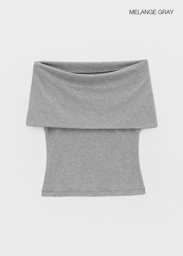 [MADE] GT Off-Shoulder Sleeveless Top (Set Available)