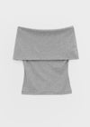 [MADE] GT Off-Shoulder Sleeveless Top (Set Available)
