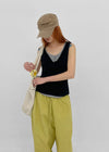 Verito Button Point Sleeveless