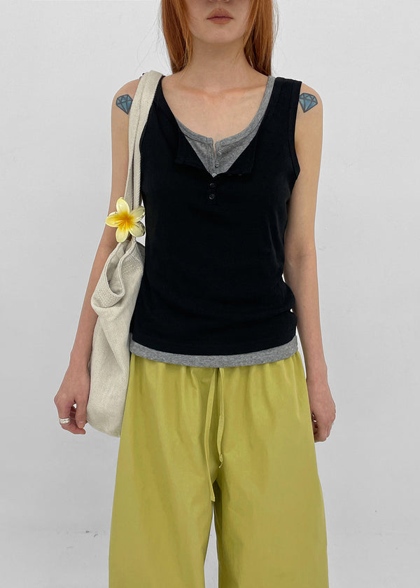 Verito Button Point Sleeveless