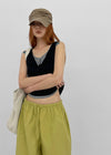 Verito Button Point Sleeveless