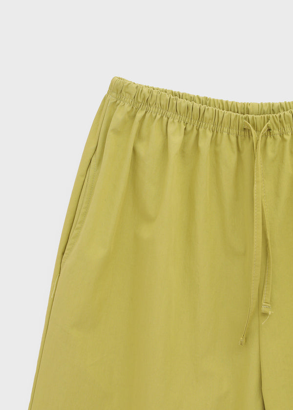 Parlen Slim-waisted Wide Cotton Pants