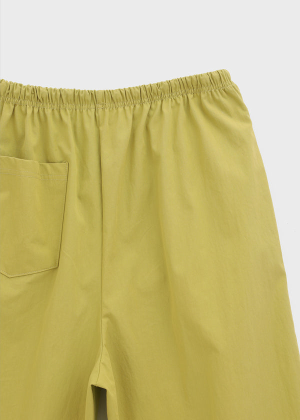 Parlen Slim-waisted Wide Cotton Pants