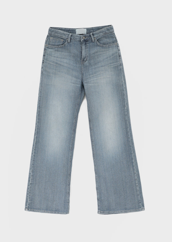 Lopoen Washed Wide Denim Pants