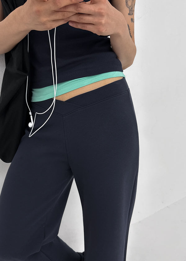 [MADE] Coolever Low Straight Banding Pants