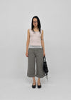 [MADE] Lunel Snap Ribbed Sleeveless Top