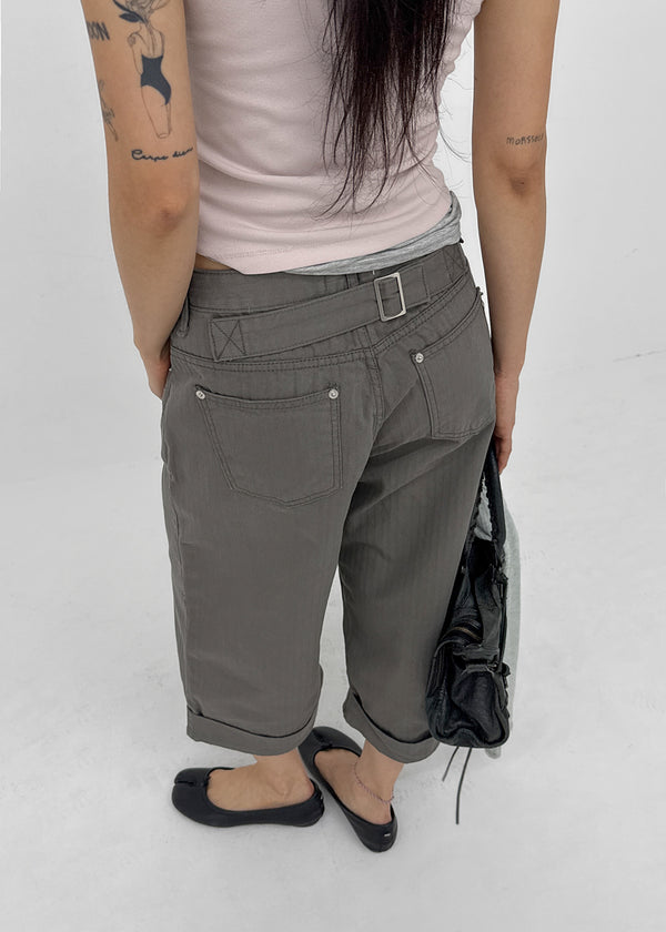 Keyhome Bijou Bermuda Cotton Pants