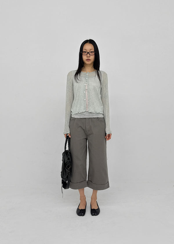 Keyhome Bijou Bermuda Cotton Pants