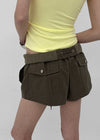 Syndrome Low-waisted Shorts