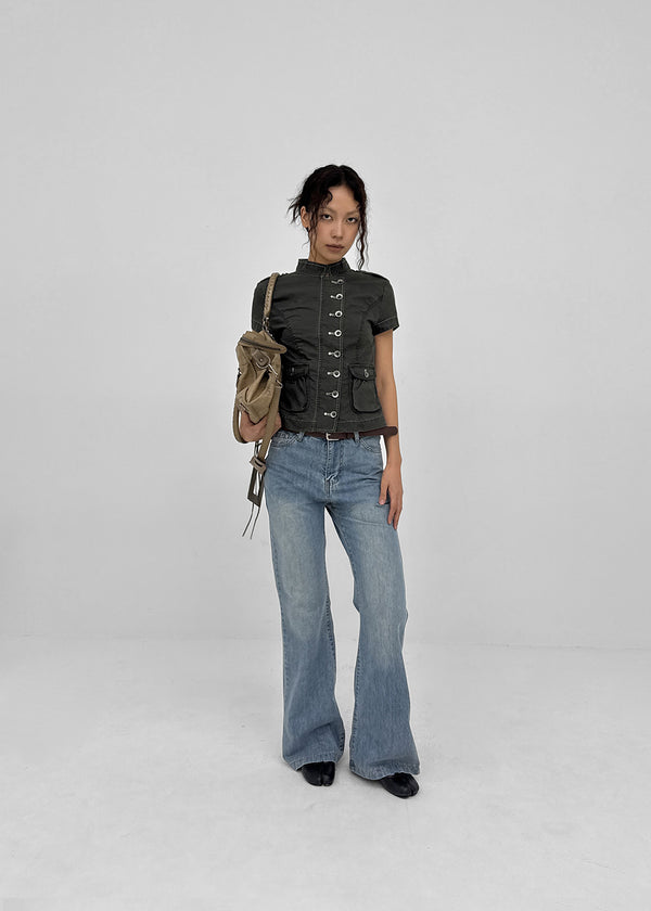 [MADE] Arden Cotton Short Sleeve Jacket