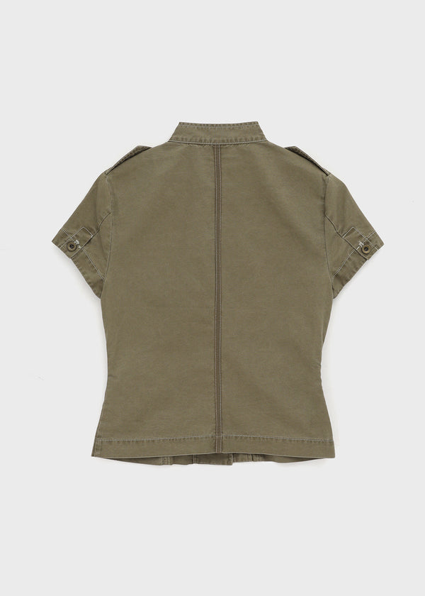 [MADE] Arden Cotton Short Sleeve Jacket
