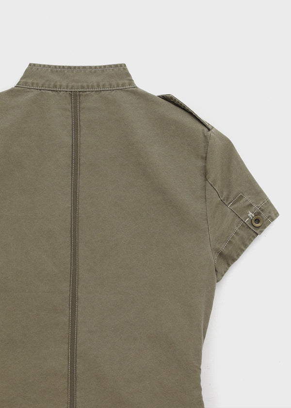[MADE] Arden Cotton Short Sleeve Jacket