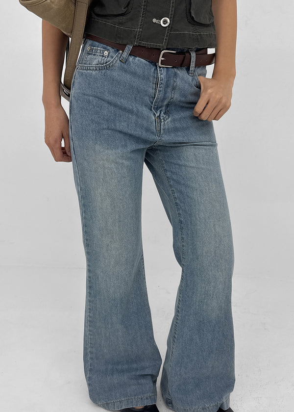 Serta Summer Denim Bootcut Pants