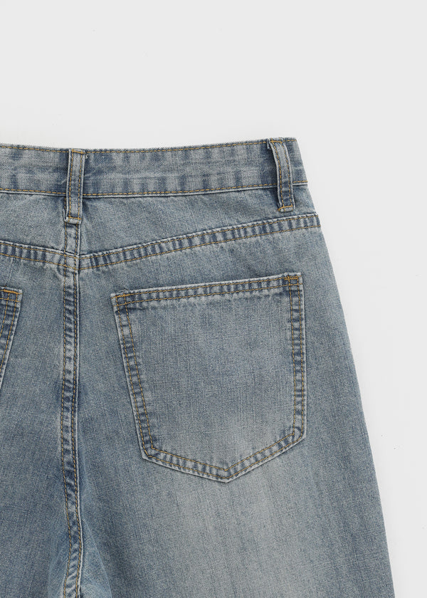 Serta Summer Denim Bootcut Pants