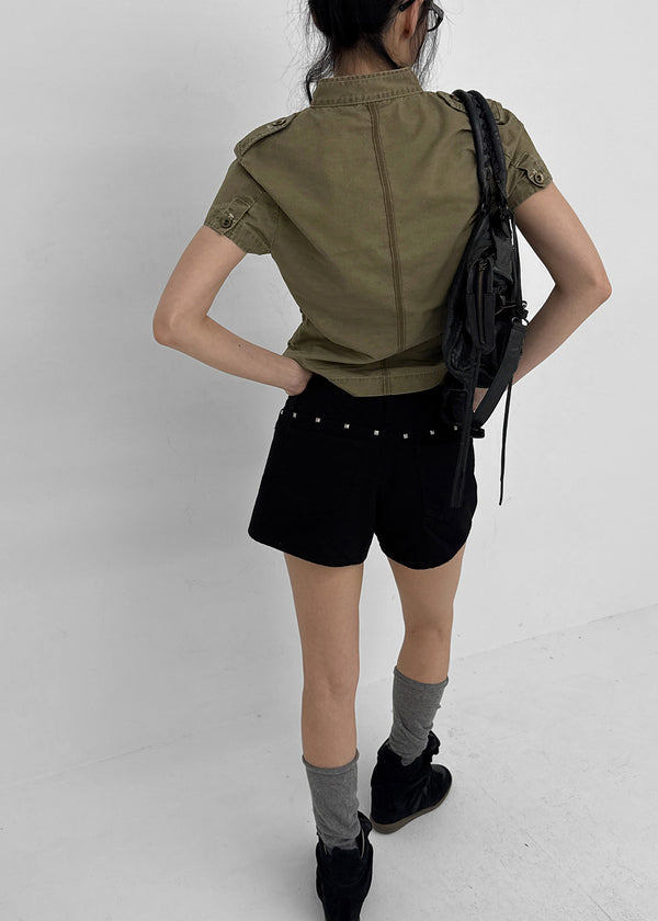 [MADE] Arden Cotton Short Sleeve Jacket