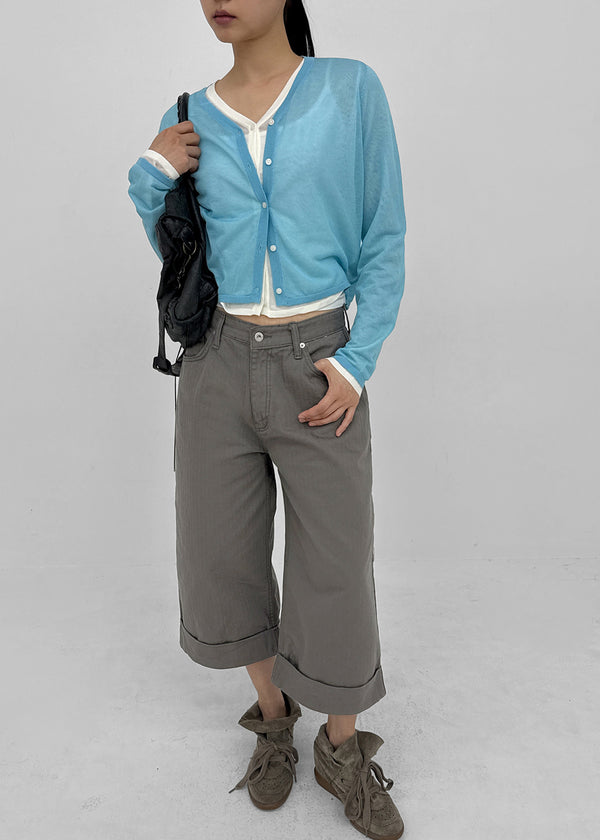 Edito Summer V-neck Cardigan