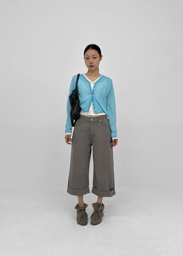 Keyhome Bijou Bermuda Cotton Pants