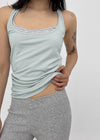 Nebric Halter Layered Sleeveless Top