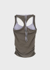 Nebric Halter Layered Sleeveless Top