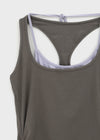 Nebric Halter Layered Sleeveless Top
