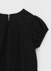 Julang Shirred Strap Mini Dress