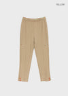 Cellom Stripe Button Capri Leggings