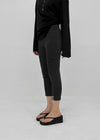 Cellom Stripe Button Capri Leggings