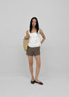 Ondy Low-waist Cutting Banding Shorts