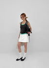 Duel Back Pocket Mini Skirt Pants