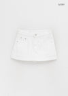 Duel Back Pocket Mini Skirt Pants