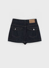 Duel Back Pocket Mini Skirt Pants