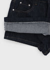 Duel Back Pocket Mini Skirt Pants