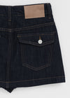 Duel Back Pocket Mini Skirt Pants
