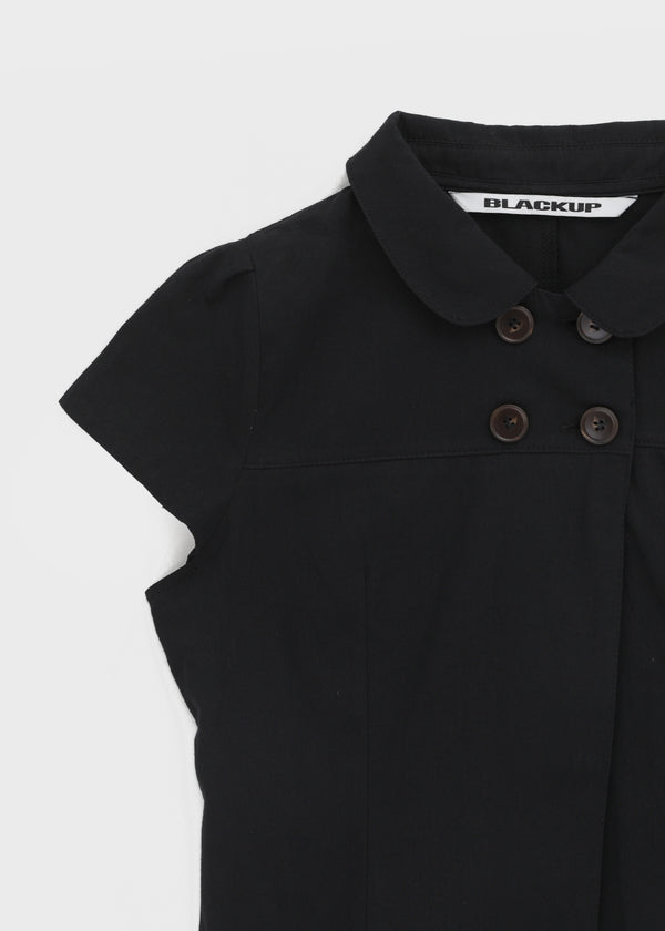 [MADE] Conto Double Button Short Sleeve Shirt