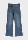 Tulza Low-waisted Bootcut Denim Pants